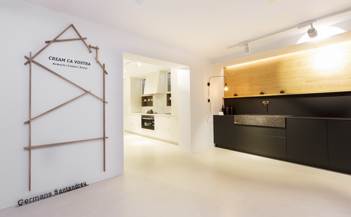 cocina Santandreu diseño a medida asesoramiento showroom